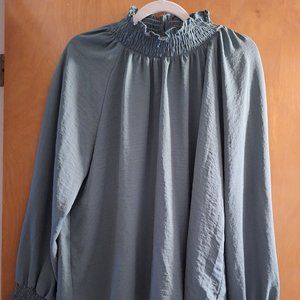 Nine West Sage Green Blouse